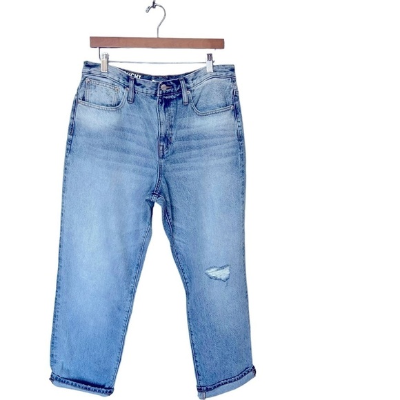 J.Crew Slouchy Boyfriend Denim Jeans in Blue-Basin Wash Size 30 Regular - Picture 3 of 8